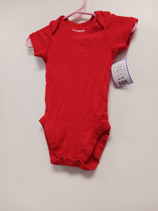 Red Bundles Baby Place Onesie, 6M G