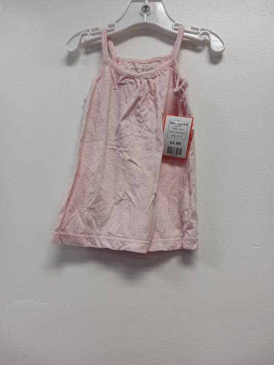 pink Burts Bees Tank Top 2/3, 2T G
