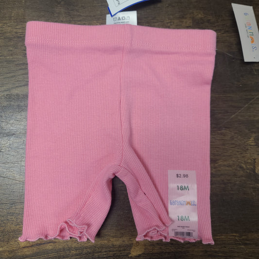 pink Garanimals Ruffled Shorts, 18M G