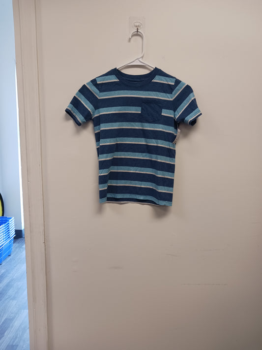 blue Jumping Bean Striped Tshirt, 7 B