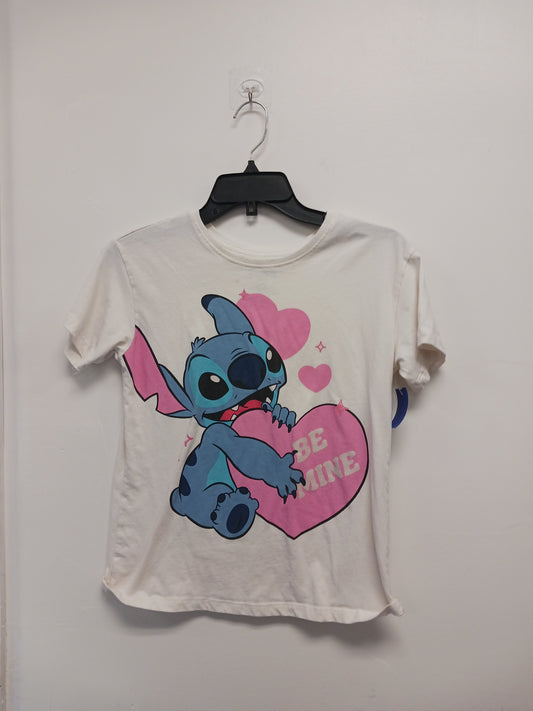white Disney Stitch Tshirt 10/12, 10 G