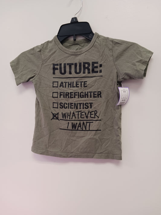 Green Future Whatever I Want Childrens Place Shirt, 4T B