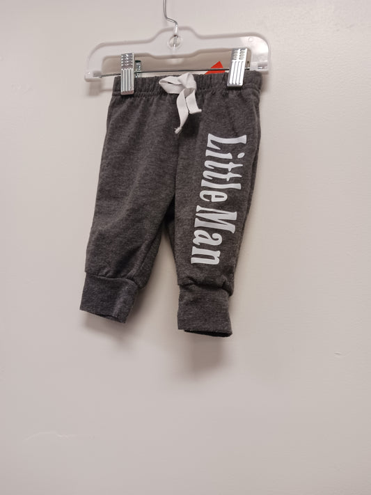 Grey Shein Little Man Joggers, NB B