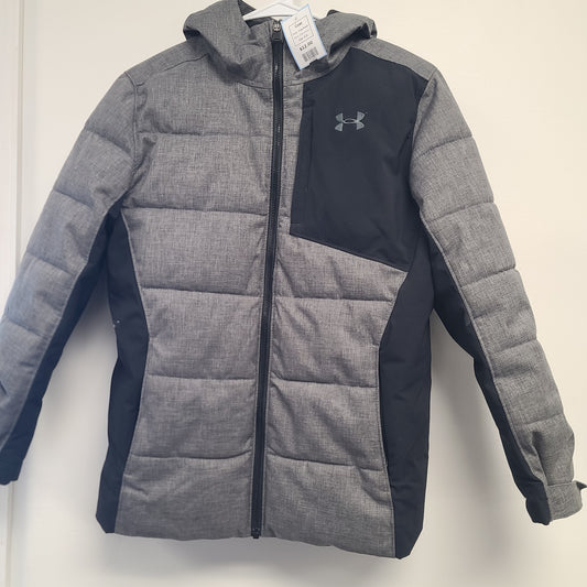 Grey/Black Under Armour Coat, 8 B