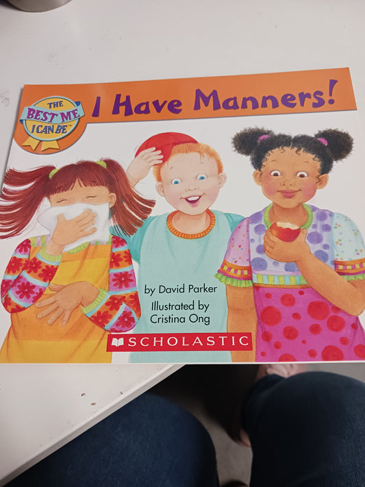 I have manners book