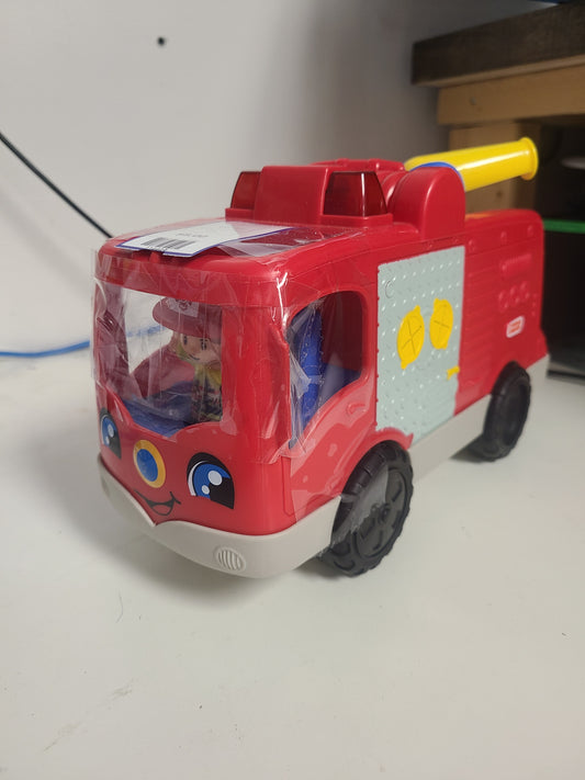 Red Fisher Price Little People Fire Truck
