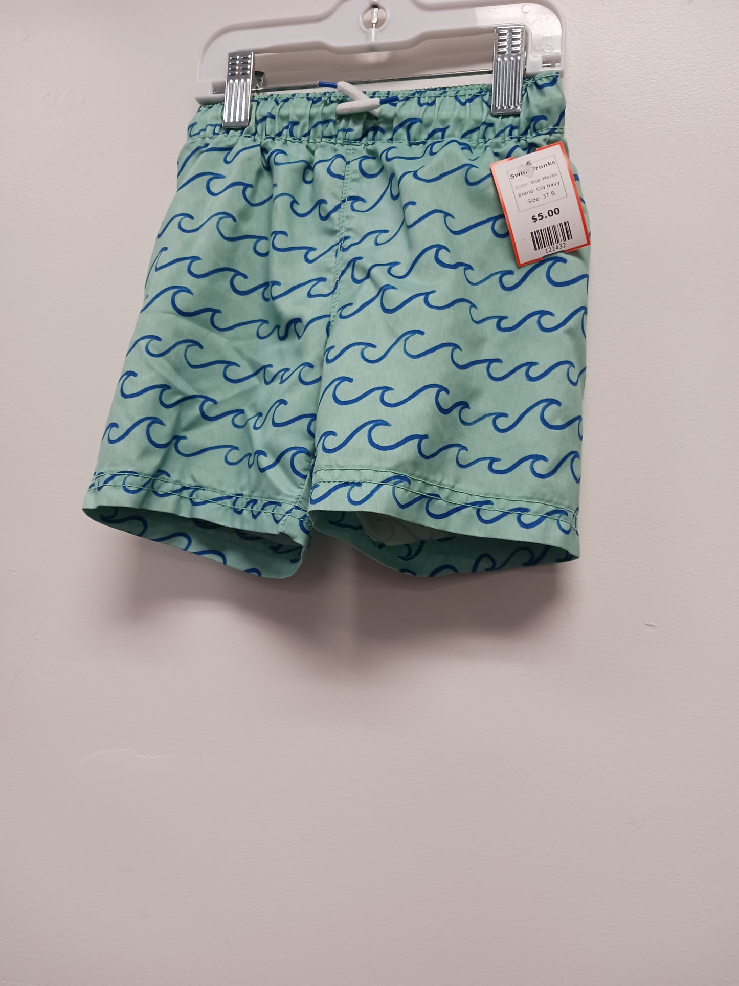 Blue Waves Old Navy Swim Trunks, 3T B
