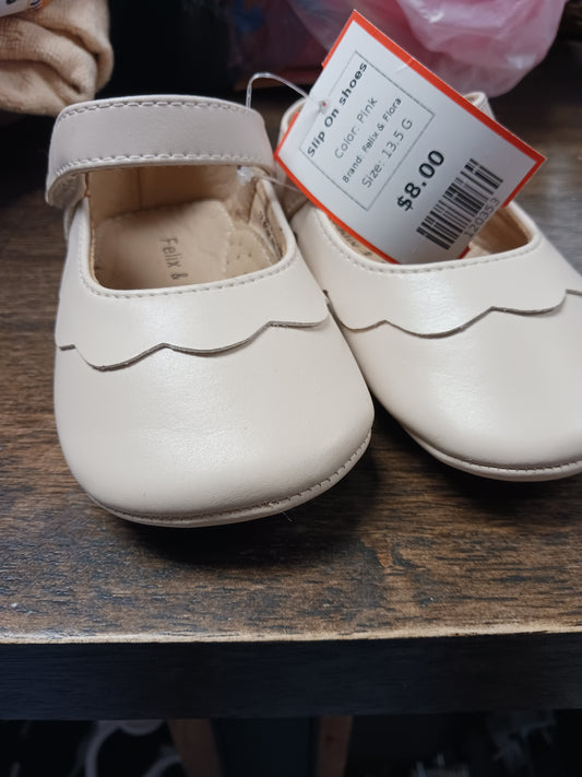 Pink Felix & Flora Slip On shoes, 13.5 G