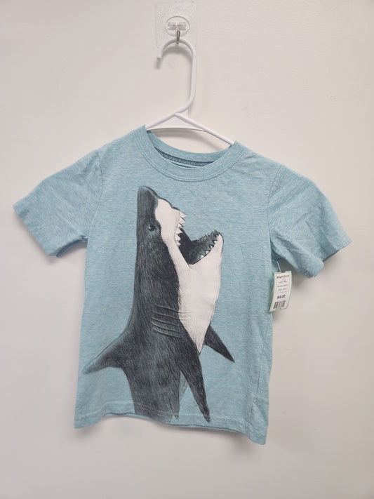 Blue Carters Shark Shirt, 4/5 B