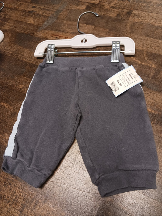 Grey/Blue Carters Pants, 3M B