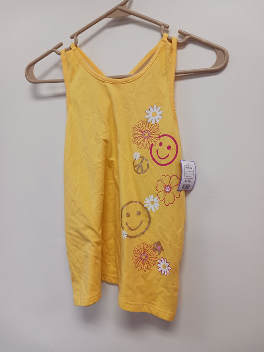 Yellow Smiley Face Childrens Place Tank Top, 10 G