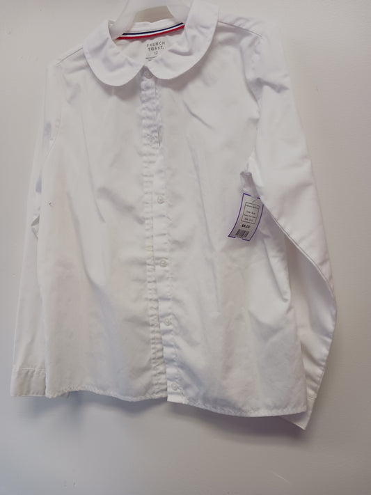 Blue French Toast Longsleeve Button Up, 10 G