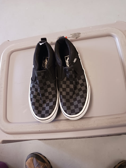 Black Vans Slip on Sneakers, 2 G