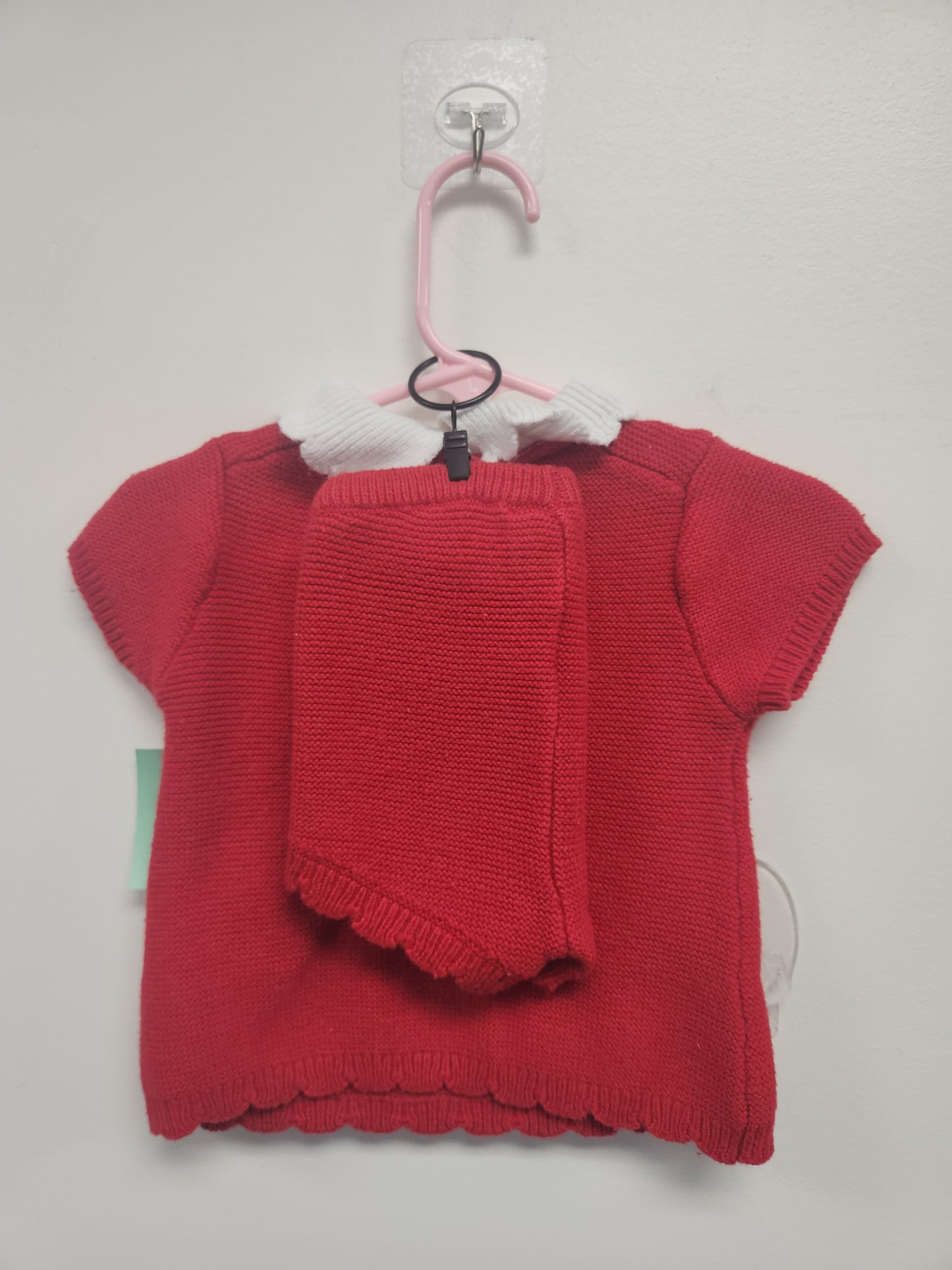 Red/White Janie And Jack Outfit, 6M G