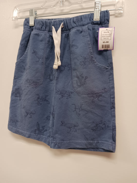 Blue Dino Carters Shorts, 8 B