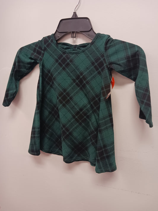 Green Childrens Place Plaid Dress, 18-24M G