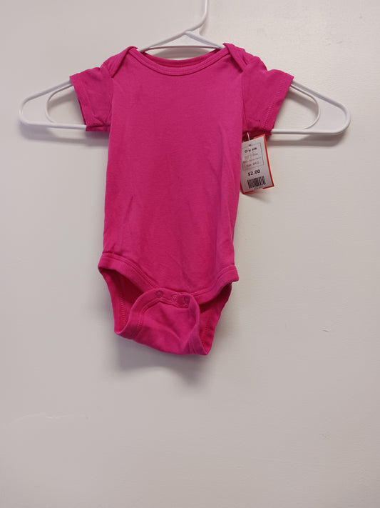 Pink Wonder Nation Onesie, 6M G