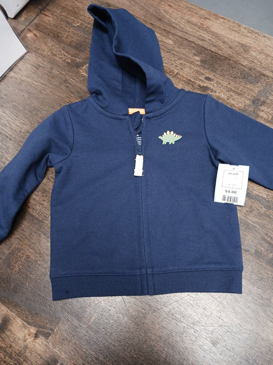 Navy Jumping Bean Jacket, 6M B