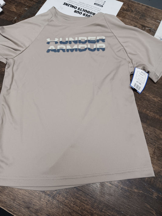 beige Under Armour Tshirt, 4T B