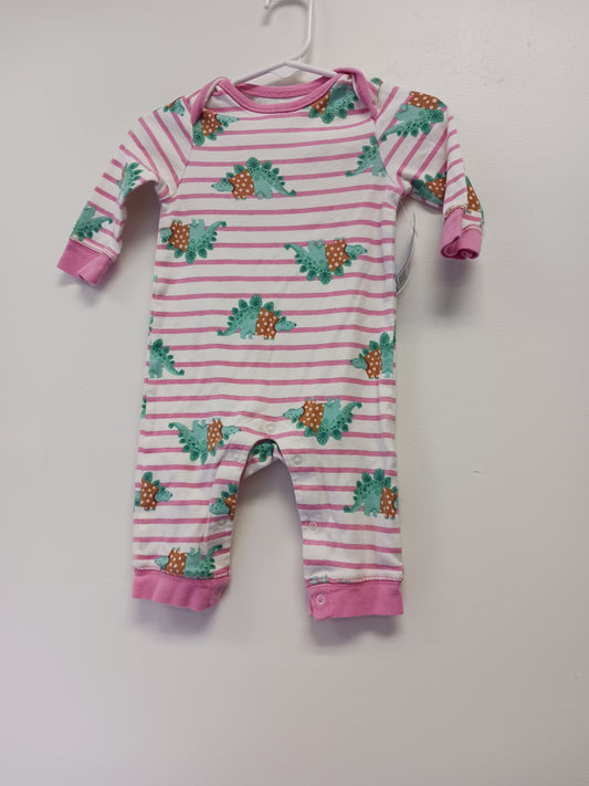 pionk/white Old Navy One Piece Dinosaur Outfit 3/6m, 3M G