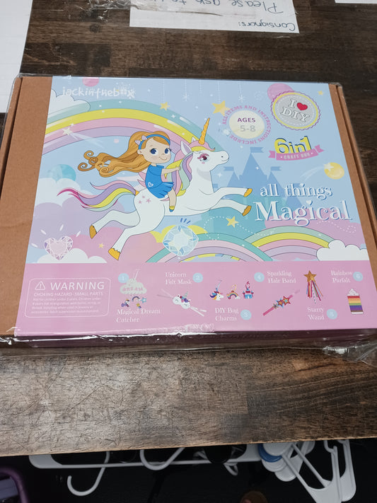 Jack in the Box 6 in 1 Craft Box