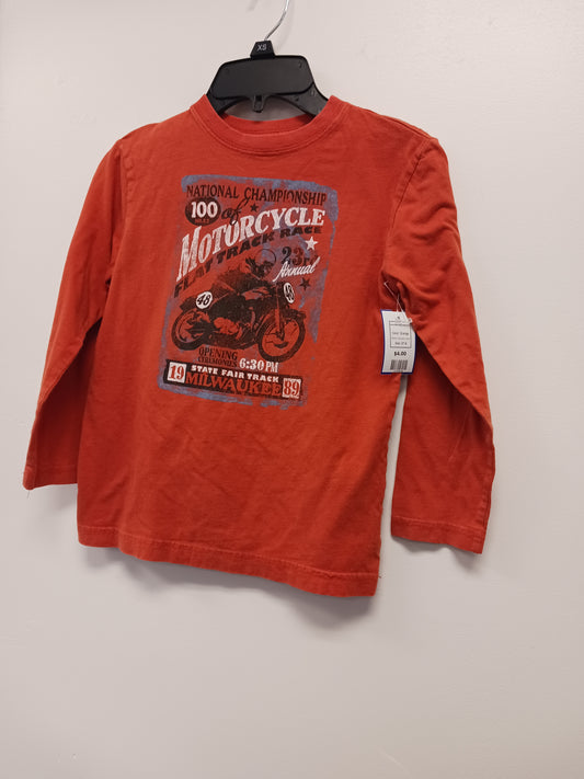 Orange first quality place long sleeve shirt motorcycle, 5T B