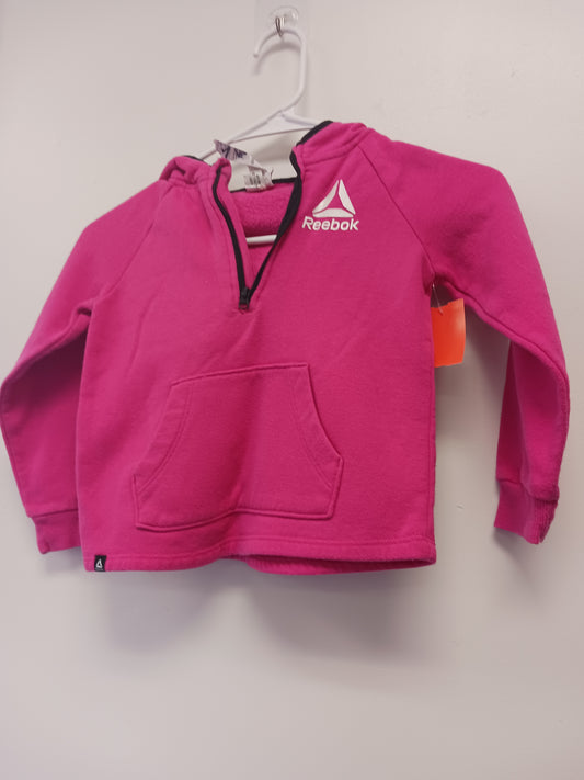 Pink/Black Reebok 1/4 Zip Jacket, 4T G