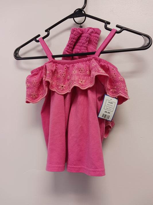 Pink Shabby Chic Outfit, 5T G