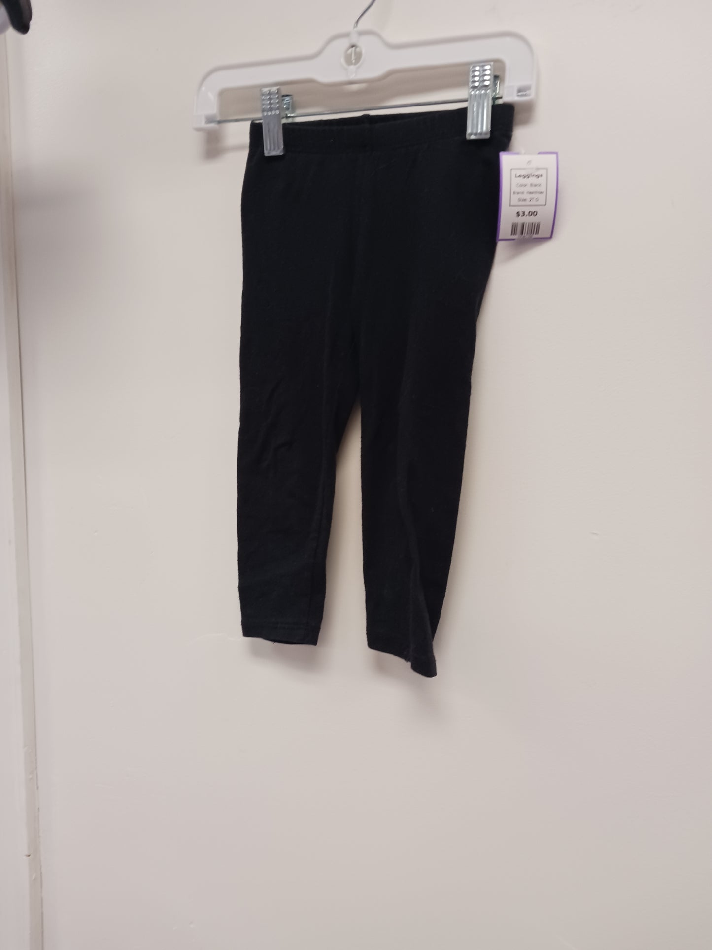 Black Healthtex Leggings, 2T G