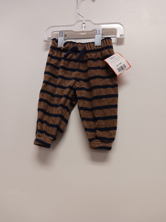 Brown/Navy Carters Pants, 0-3M B