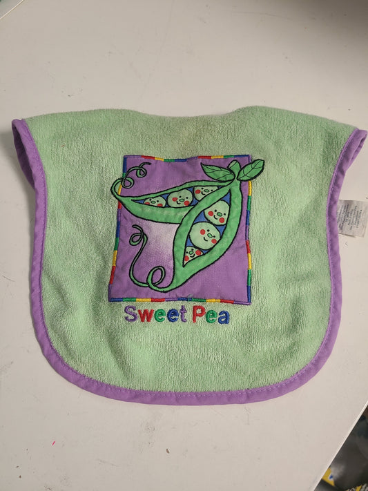 green Hamco Sweet Pea Bib