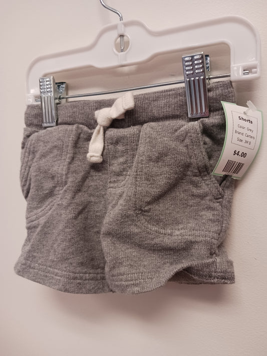 Grey Carters Shorts, 3M B
