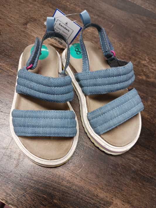Denim Carters Sandals, 8 G