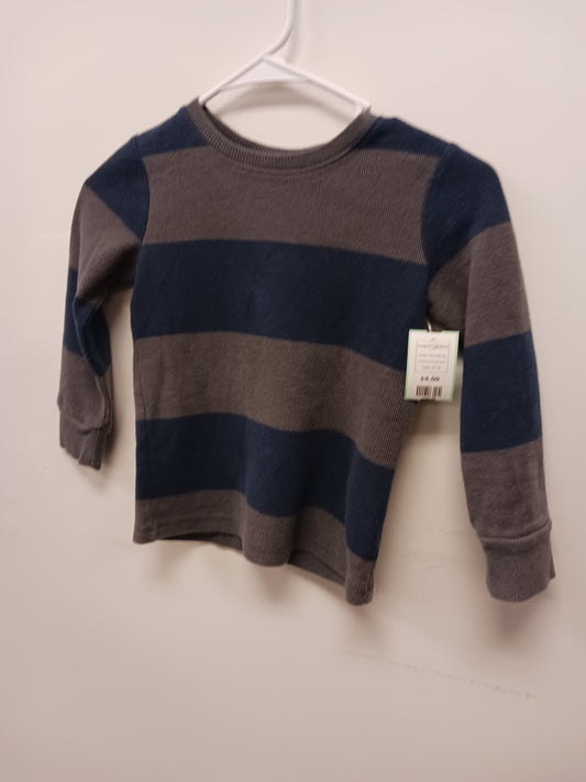 Navy/Grey Jumping Bean Longsleeve Shirt, 5T B