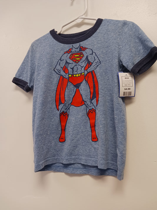 Blue Superman Jumping Bean Shirt, 2T B