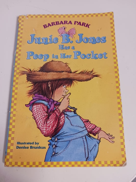 Junie B Jones has a peep in her Pocket  Book
