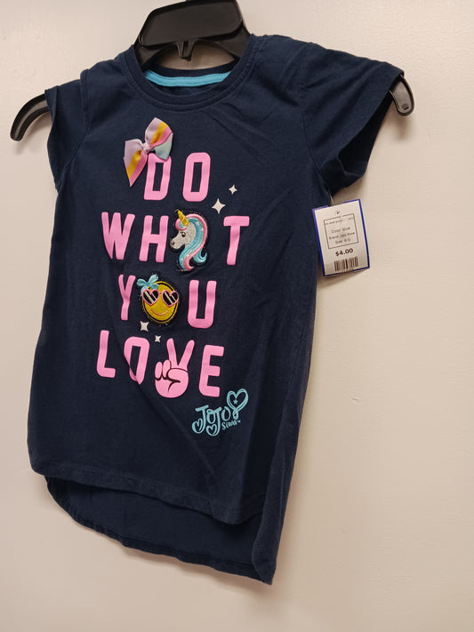 blue Jojo Siwa Do what you love Tshirt, 6 G