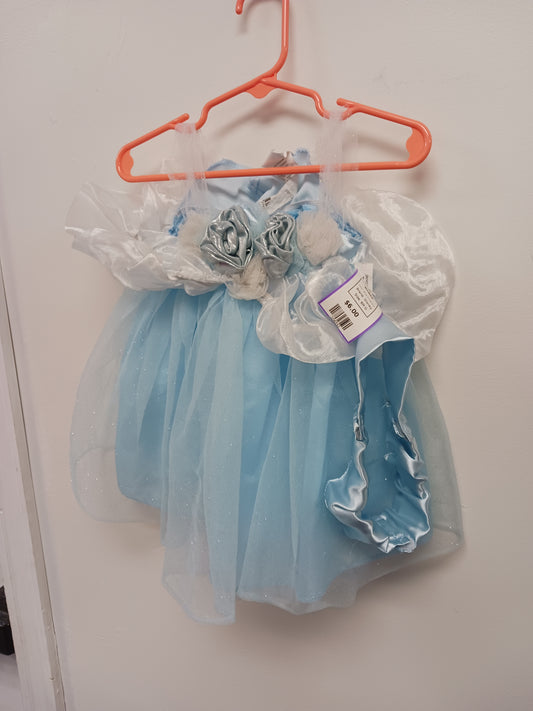 Blue Cinderella Disney Dress, 6M G