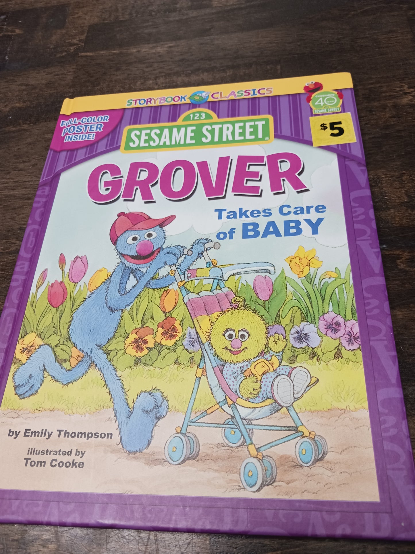 Grover Takes Care Of Baby Book