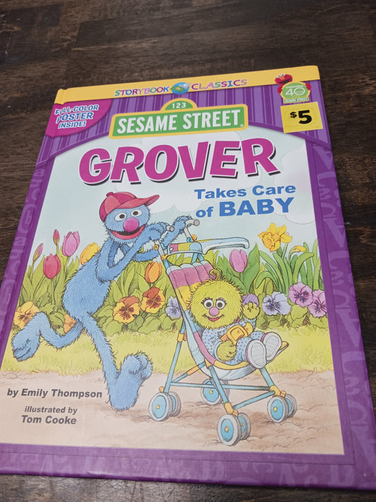 Grover Takes Care Of Baby Book