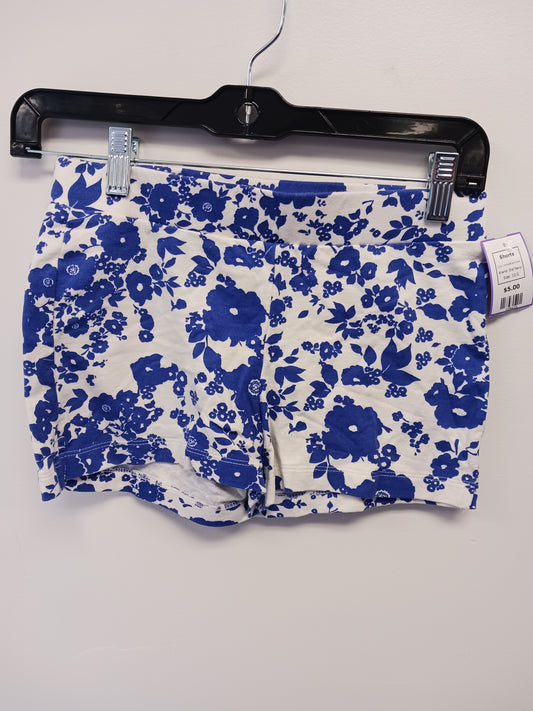 White/Blue Flower Old Navy Shorts, 10 G