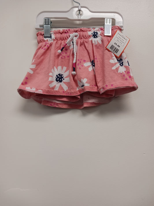 Pink Cat & Jack Flowered Skort, 2T G