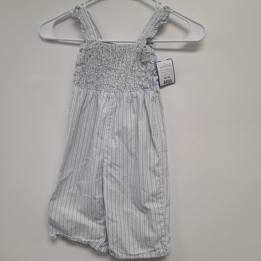 Blue/White Carters Pant One Piece, 2T G