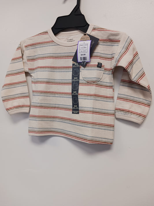 Cream Modern Moments Longsleeve Shirt, 18M B