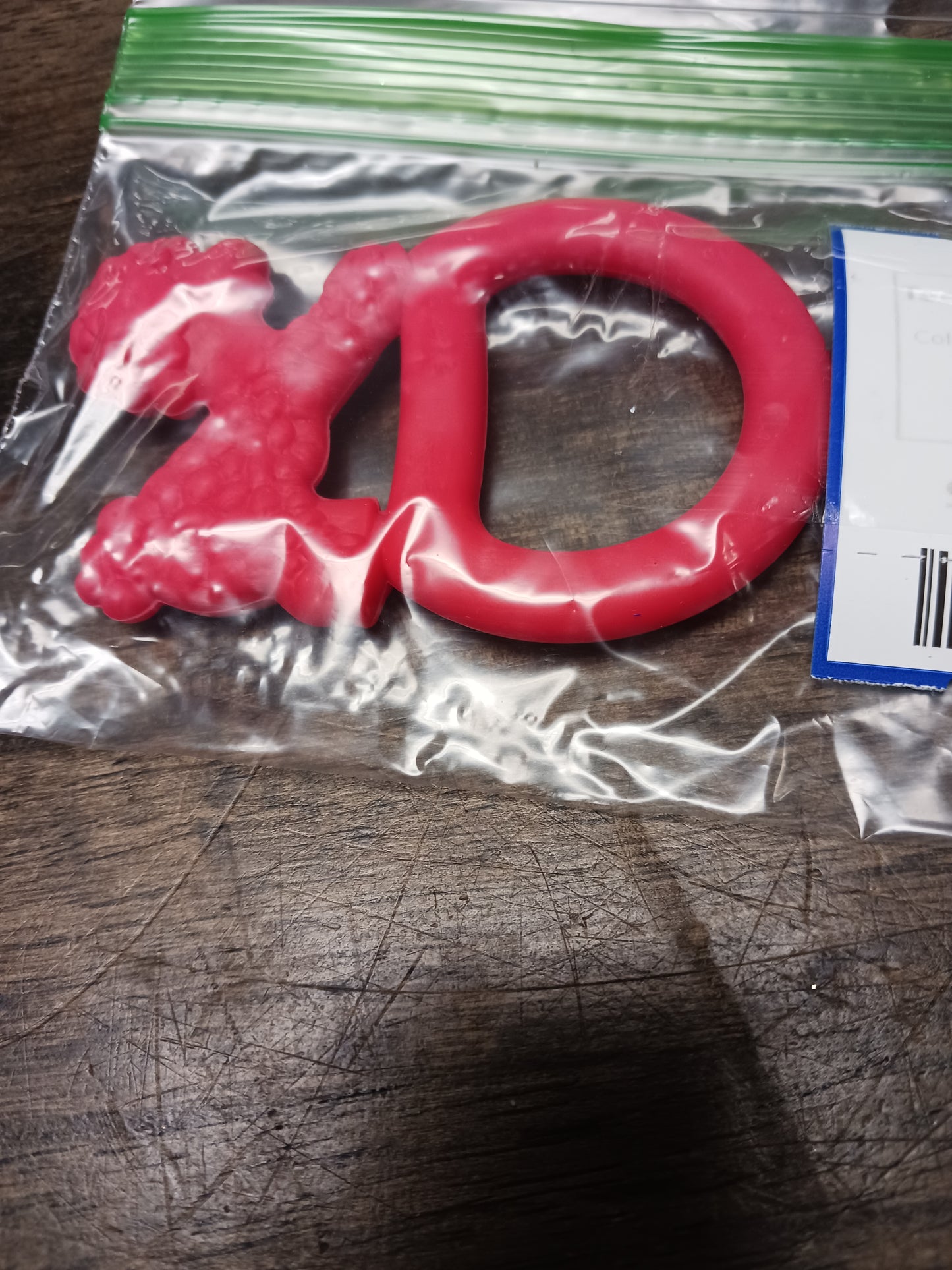 Red Sheep  Teething Toy