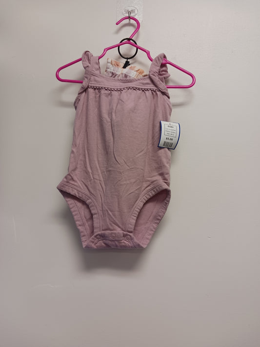 Purple/Plaid Carters Outfit, 9M G