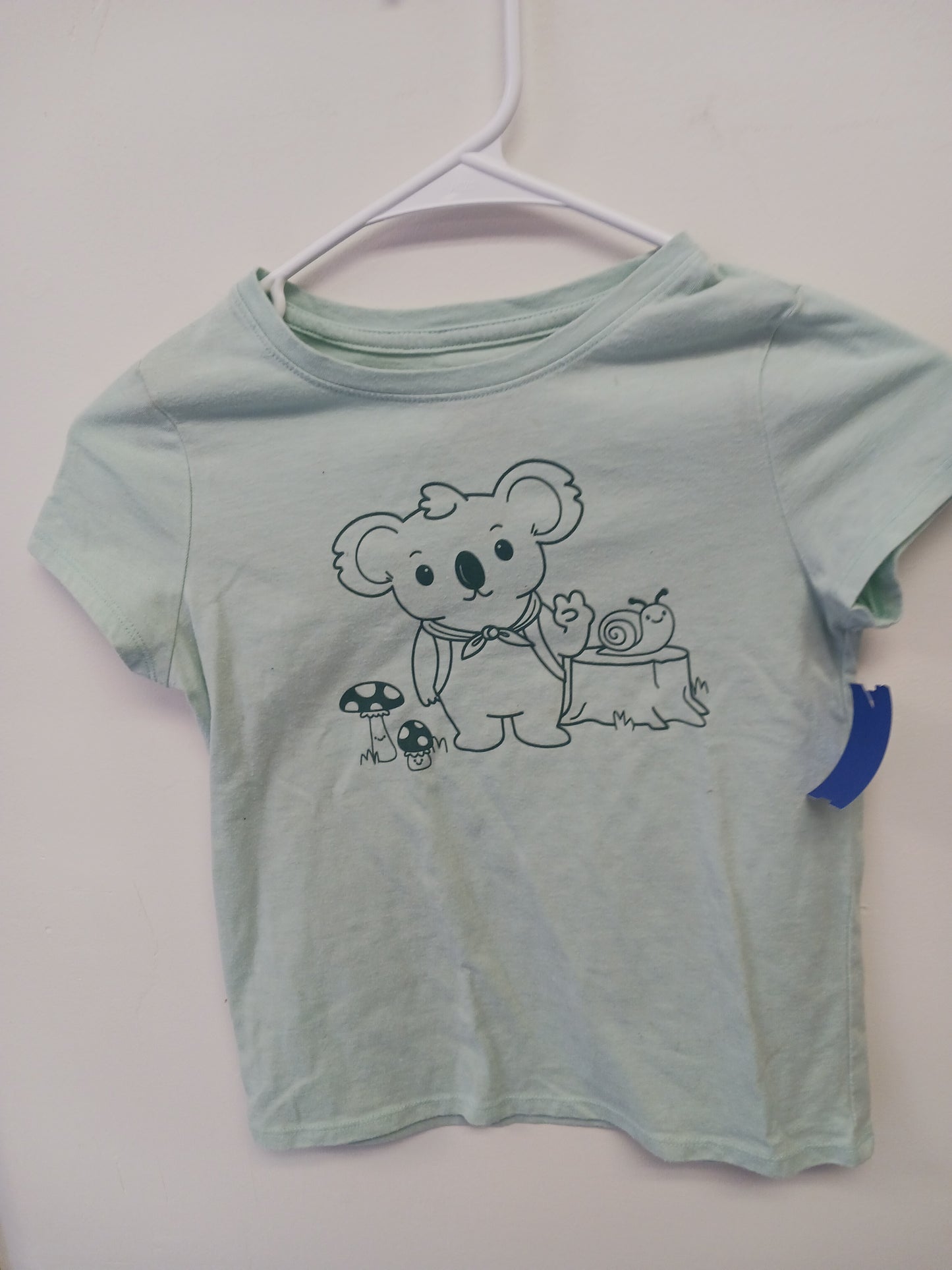 green Cat & Jack Kola Tshirt 6/7, 6 G