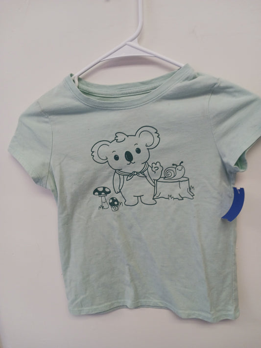 green Cat & Jack Kola Tshirt 6/7, 6 G