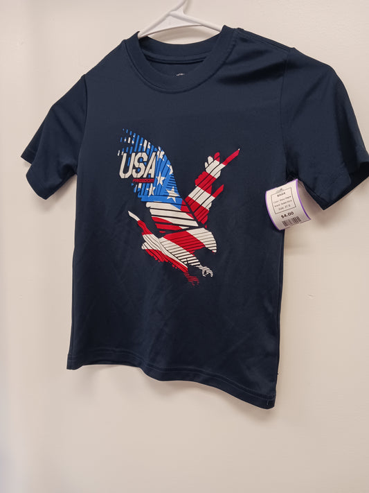 Navy Eagle Faded Glory Shirt, 4T B