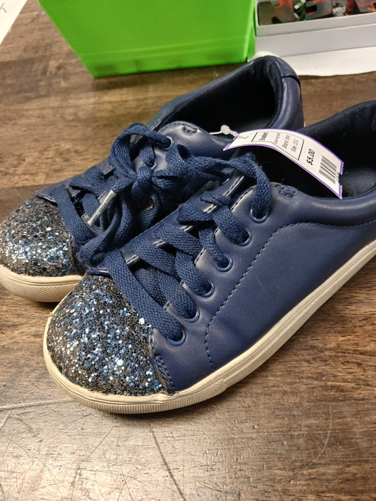 Navy Sparkle Brash Sneakers, 13 G